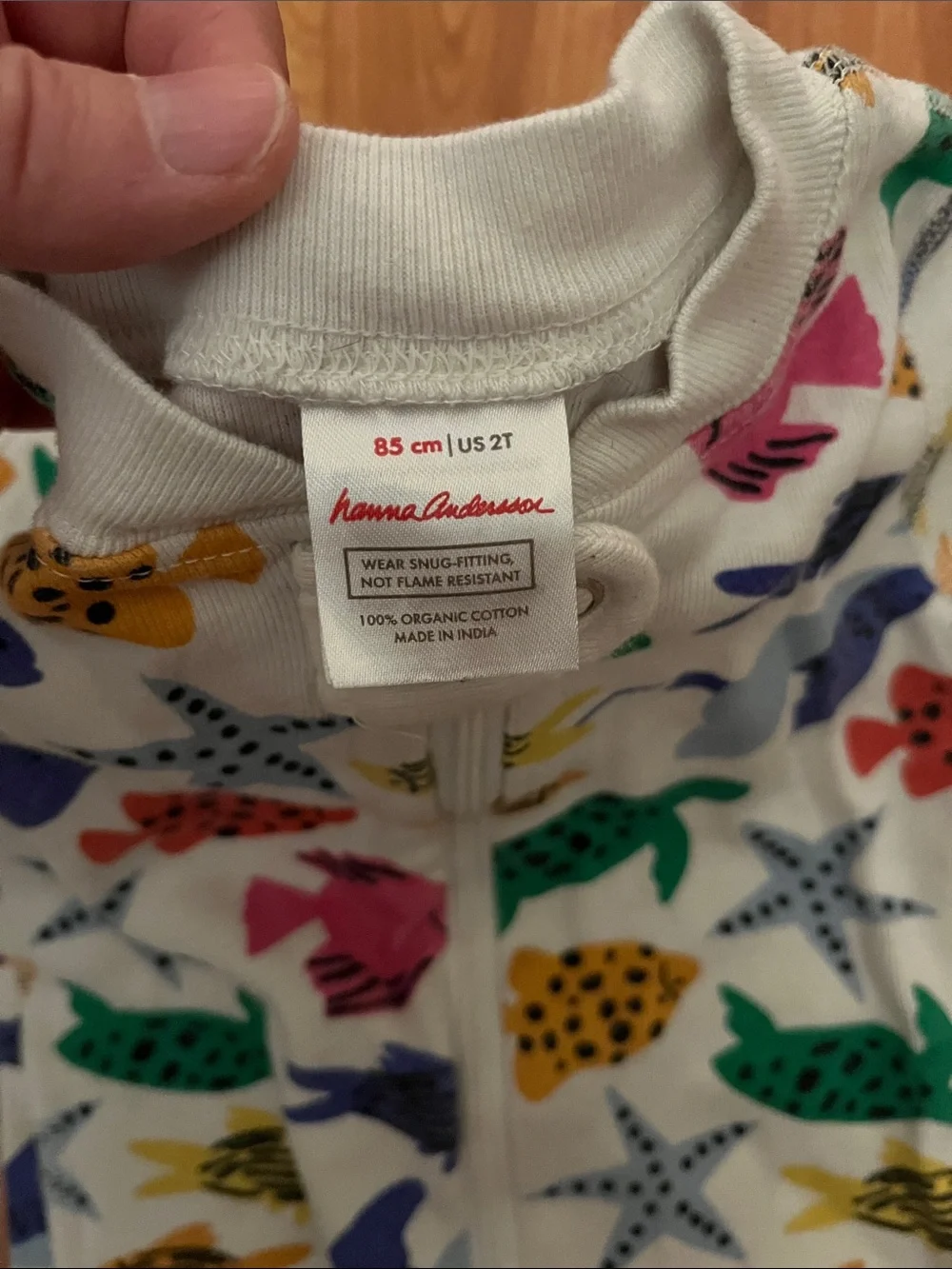 Hanna Andersson Shortall PJ Sea Creatures 2T